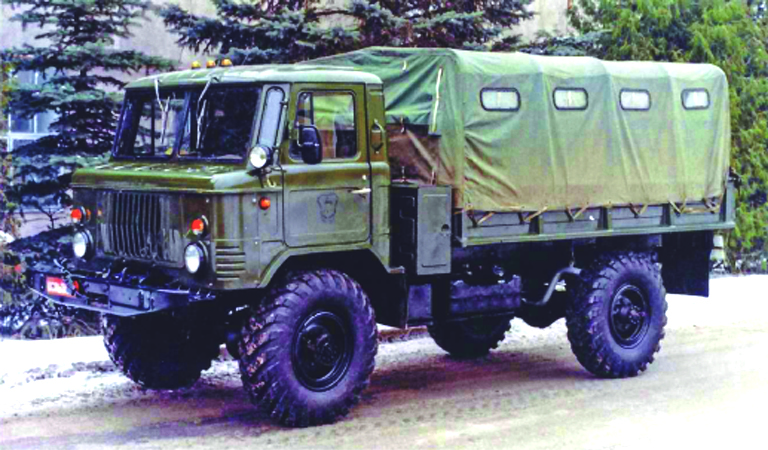 Самодельный вездеход на базе ГАЗ-66